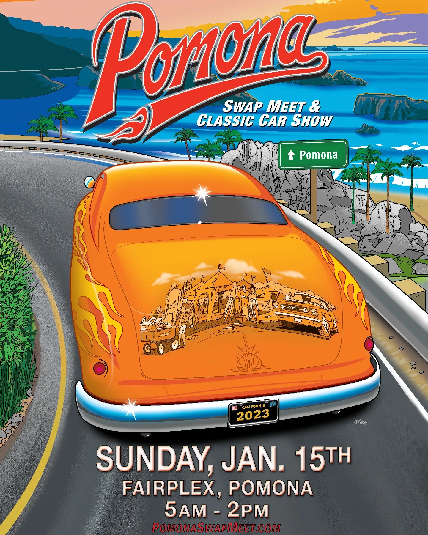 The Pomona Swap Meet And Classic Car Show – Bugs Garage